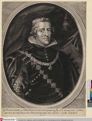 Philippo IIII [Philipp IV. von Spanien]