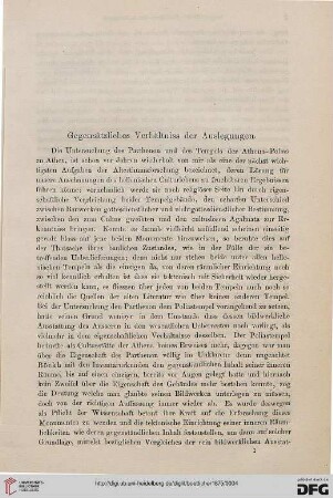 Gegensätzliches Verhältniss der Auslegungen
