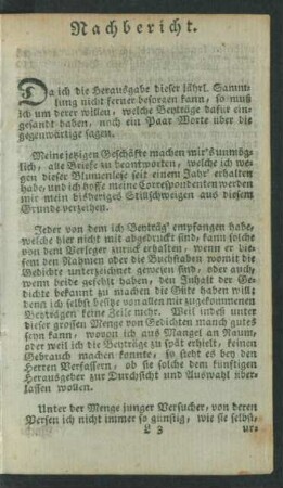 Nachbericht
