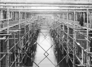 Bau Schacht Schleusenanlage Minden/MLK