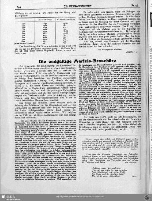 Die endgültige Marfels-Broschüre
