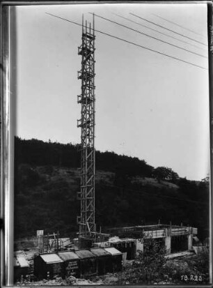 Baustelle an der Reichsbahn