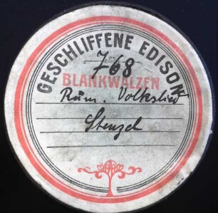 "Rumänisches Lied: Ilenuta draga"