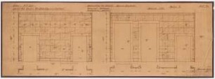 Dienstwohnung des Reichsaußenministers Joachim von Ribbentrop, Berlin-Mitte Umbau: Wandverkleidung Damengarderobe 1:20