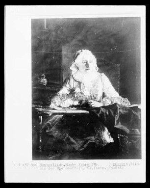 Porträt Madame Geoffrin