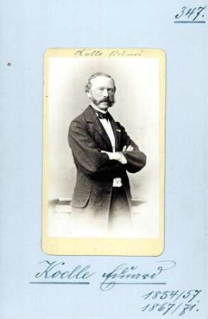 Kölle, Eduard, Nationalliberale