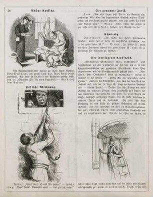 "Schöne Aussicht" "Höfliche Ablehnung" "Der intelligente Laubfrosch"