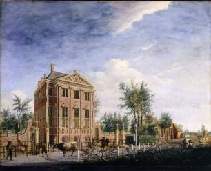 Ansicht von Haus Schwanenburg in Halfweg zwischen Haarlem und Amsterdam