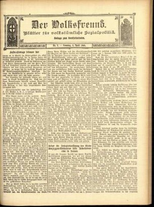 Ausgabe vom Sonntag, den 04. April 1909.