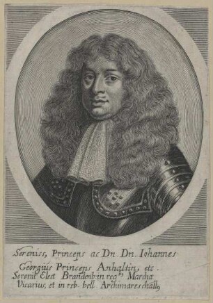 Bildnis des Iohannes Georgius, Princeps Anhaltin