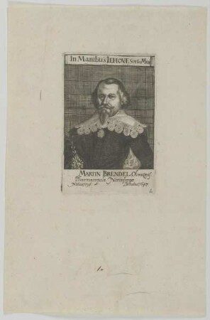 Bildnis des Martin Brendel