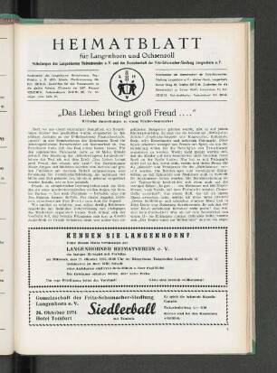 Siedlerball mit Tombola