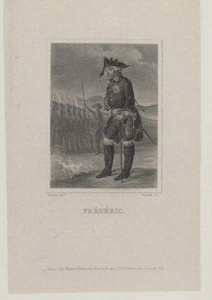 Bildnis des Frédéric, König von Preußen