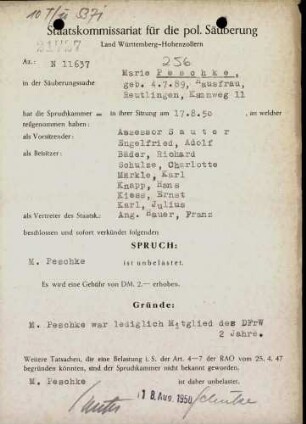 Peschke, Marie
