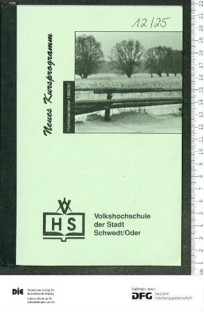 Programm 1. Semester 1996/1997