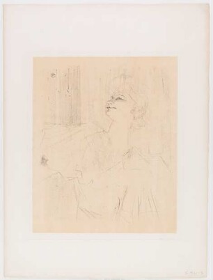 Yvette Guilbert A Ménilmontant de Bruant