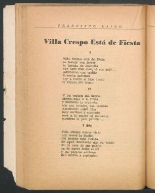 Villa Crespo está de fiesta