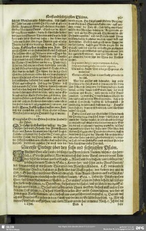 Auslegung des sechs und sechtzigsten Psalms