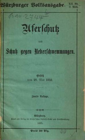 Würzburger Volksausgabe, 12,3