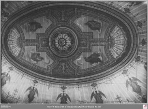 Paulskirche: Plafond mit Deckengemälde (Engel und Propheten)