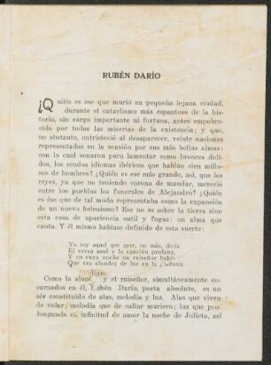 Rubén Darío