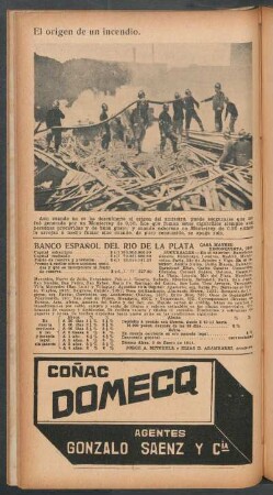 El origen de un incendio