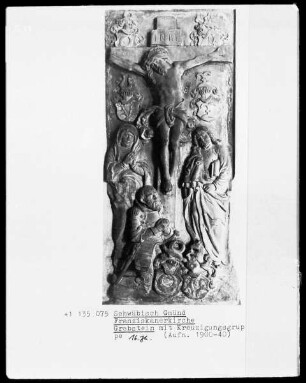 Grabstein für Georg Sigmund von Woellwarth-Laubach, gestorben 24.11.1556