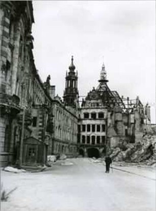 Das zerstörte Dresden