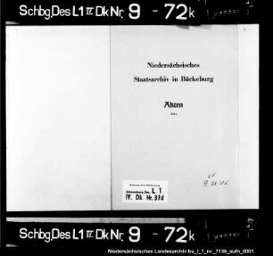 Verzeichnis des vom Landesherrn an die Städte verkauften Getreides