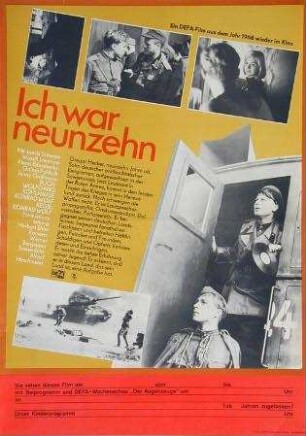Ich war neunzehn
