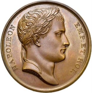 Medaille auf die Siege Napoleons im Februar 1814