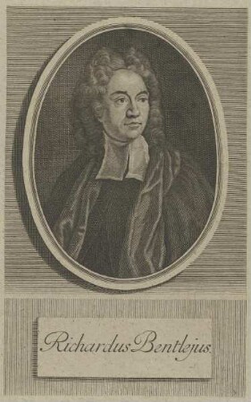 Bildnis des Richardus Bentlejus
