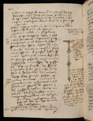 602, mit Skizze: Szepter (?) des Patriarchen