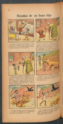 Hazañas de un buen hijo - [Cómic]