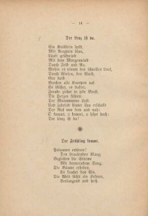 Der Lenz ist da