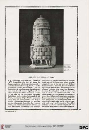 Erlebnis-Verdichtung