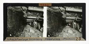 Schachtanlage Grimberg, Hobelstreb, Streckenband