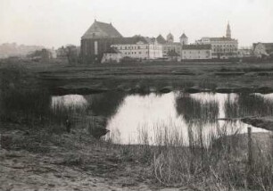 Kaunas. Blick vom Zusammenfluß der Memel und Wilija auf St. Georg