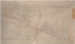 Fischer, Theodor; Jena; Camsdorfer Brücke - Lageplan