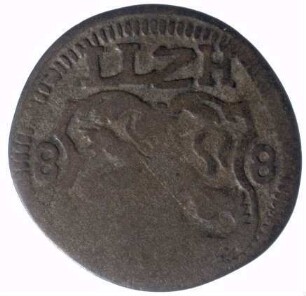 Münze, 4 Heller, 1588