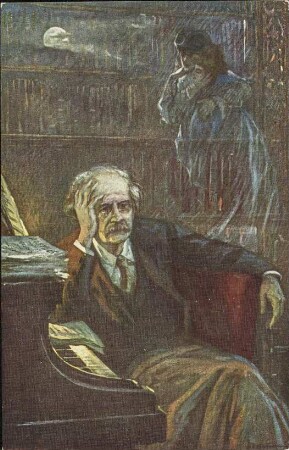 J. Massenet "Manon" verfassend [R]