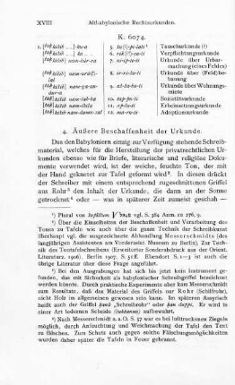 4. Äußere Beschaffenheit der Urkunde