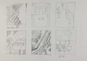 Ohne Titel (Studien zu "Felsenlandschaft")