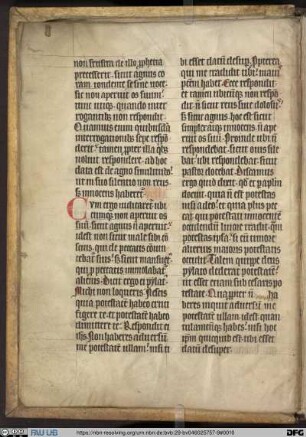Lectionarium de Sanctis - UER MS 146