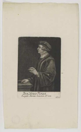 Bildnis des Barnabas Pömer