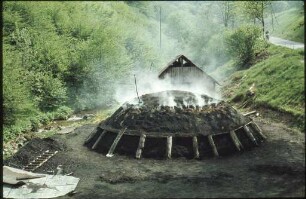 Kohlenmeiler im Münstertal