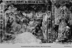 Stigmatisation des heiligen Franz von Assisi und Madonna mit Kind
