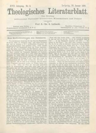 17-20 Neue Quellenforschungen zum Diatessaron