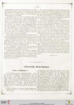 Literarische Besprechungen
