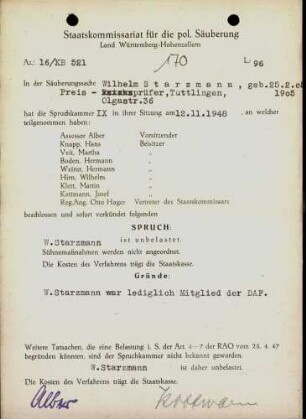 Starzmann, Wilhelm